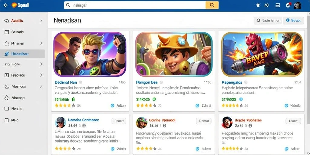 Tampilan antarmuka yang menarik dan user-friendly.