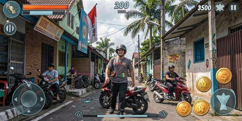 Grafis yang memukau dan karakter yang menarik.