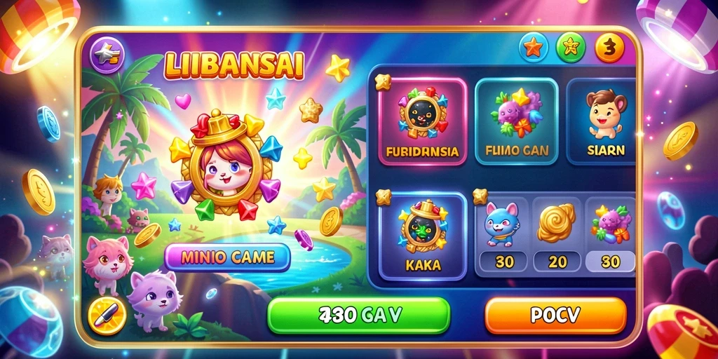 Layar utama BUKIT777 dengan berbagai pilihan permainan slot.