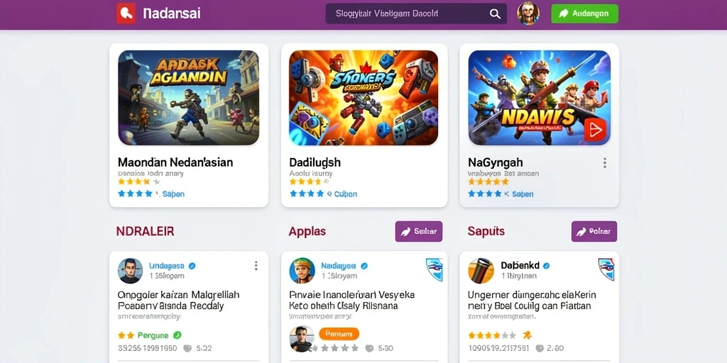 Tampilan antarmuka yang menarik dan user-friendly.