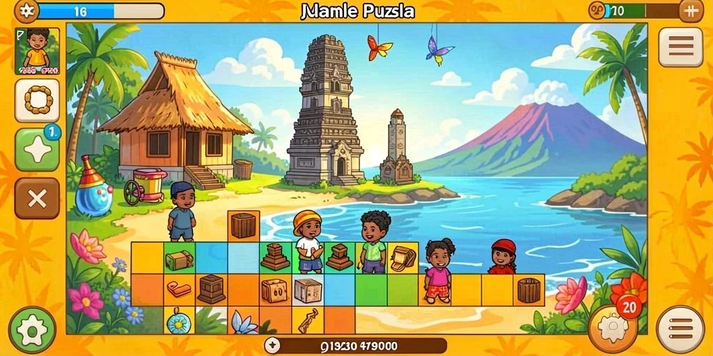 Tampilan menarik dari permainan slot yang seru.