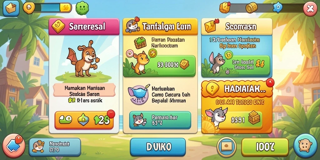 Tampilan antarmuka yang ramah pengguna.