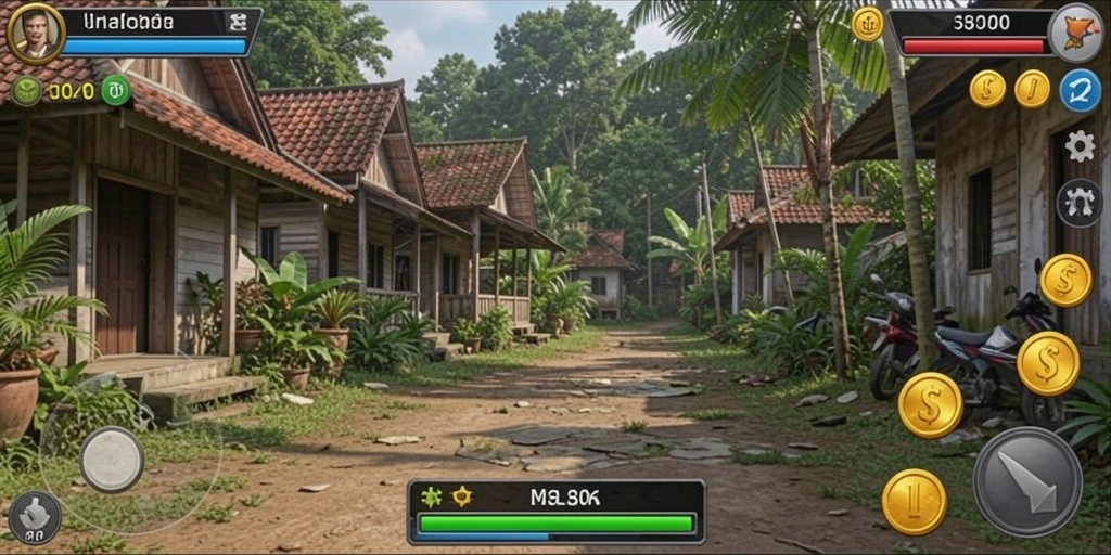 Tampilan permainan slot yang menarik dan penuh warna.