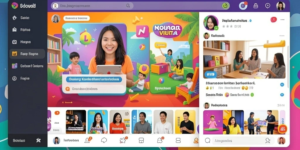 Tampilan antarmuka yang intuitif dan menarik.