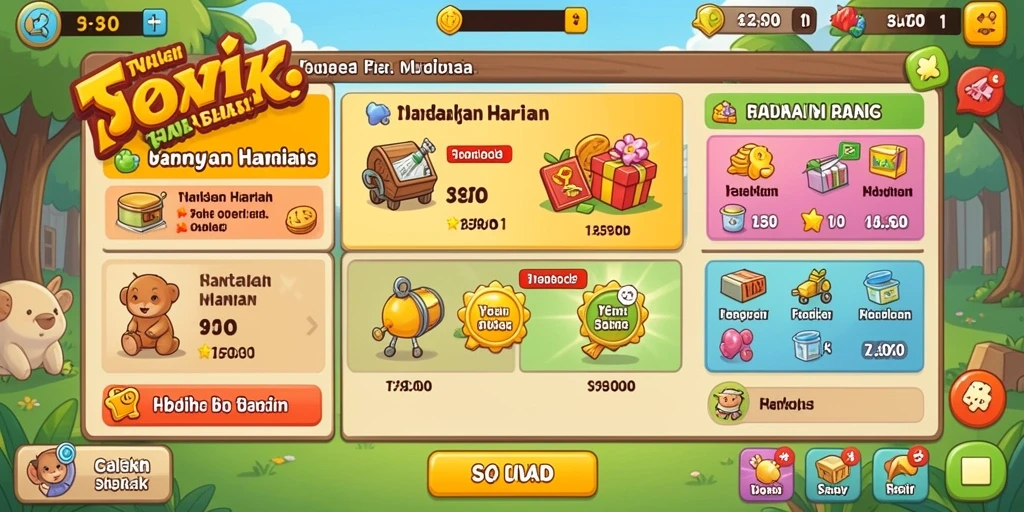 Tampilan antarmuka yang modern dan menarik.