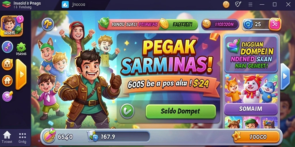 Tampilan awal aplikasi LKOPEN yang menarik.