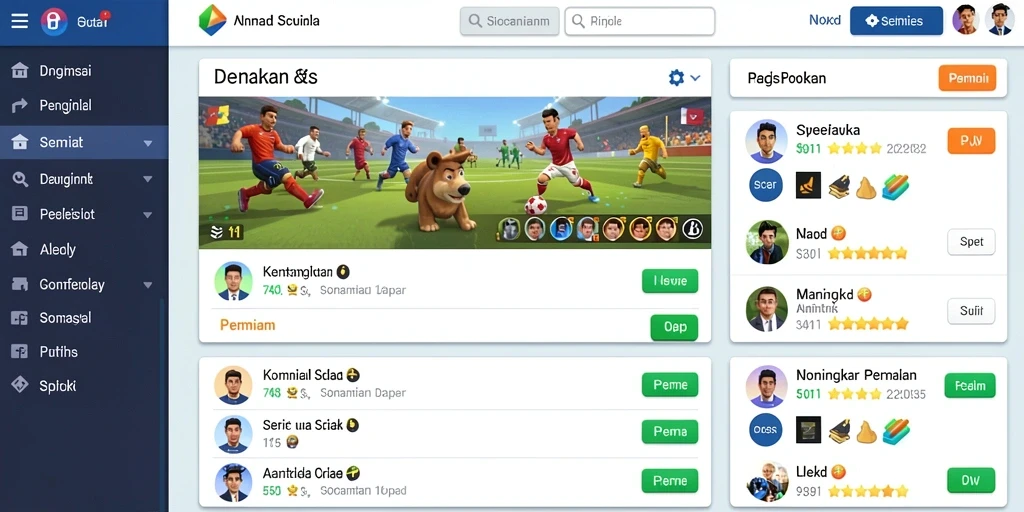 Screenshot PROSLOT menunjukkan beberapa tema permainan yang menarik.