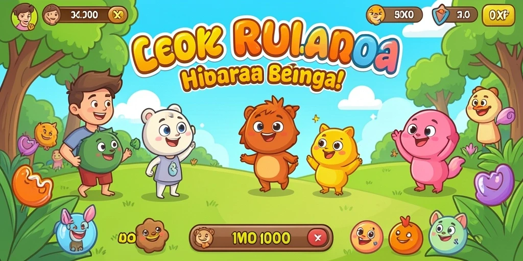 Tampilan awal game TAR555 yang menarik.