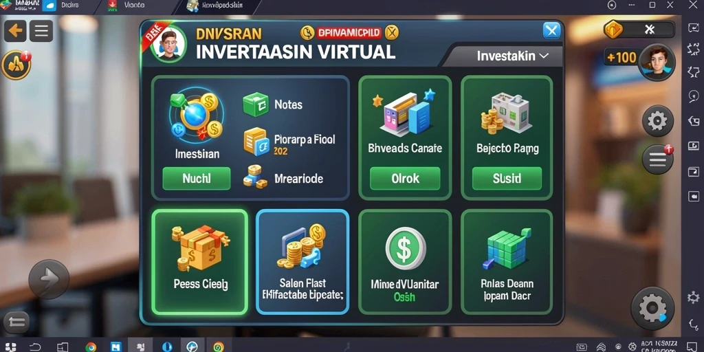 Tampilan menu utama TURU99 yang menarik dan intuitif.