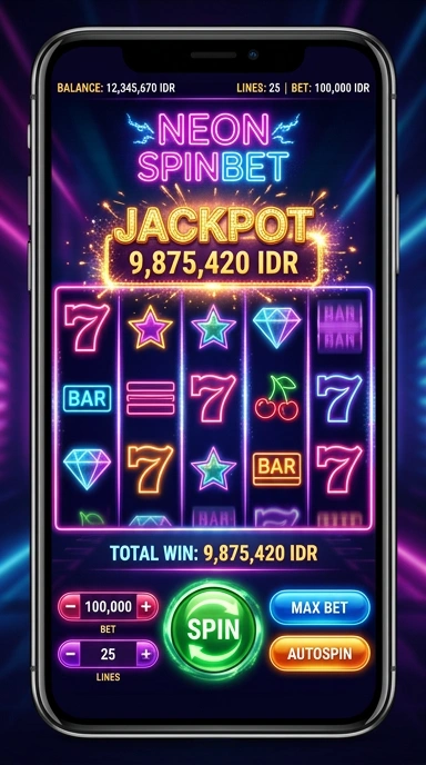 Pratinjau antarmuka spinbet — aplikasi APK resmi Android v2.3.7