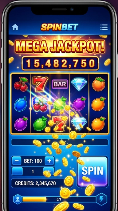 Galeri pratinjau visual spinbet build APK resmi terbaru